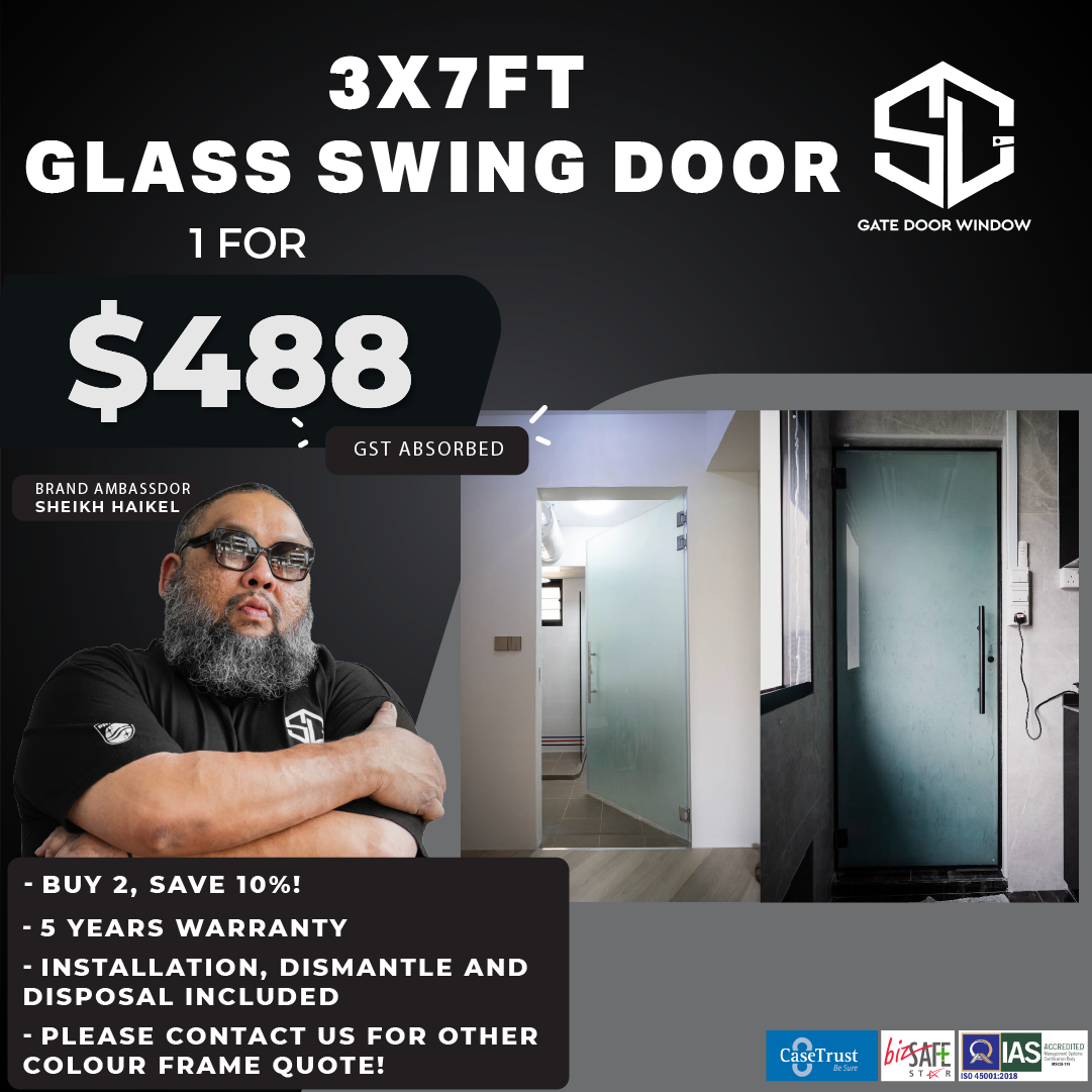 Shower Screen/Glass Swing Door Promotion