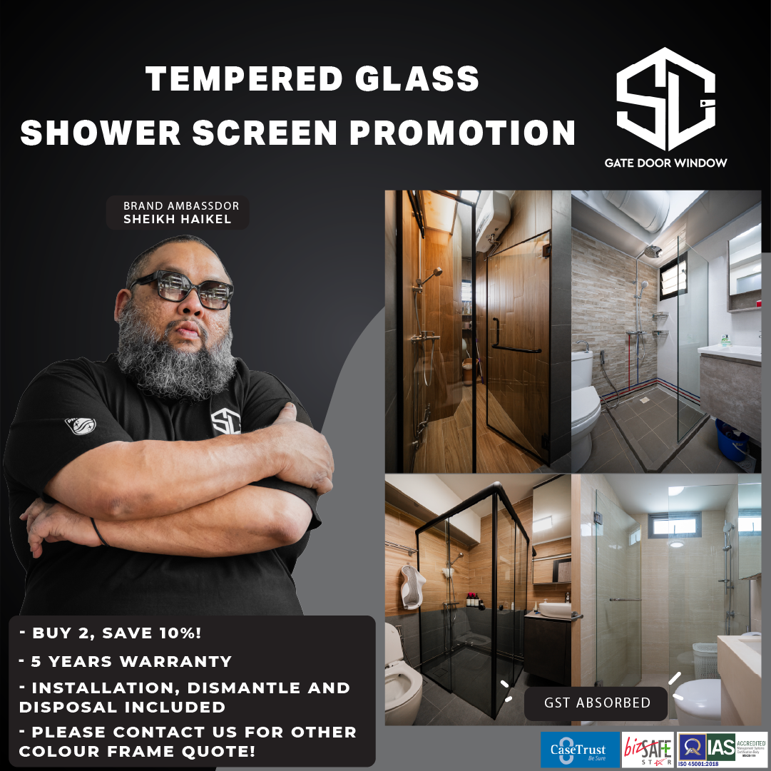 Shower Screen/Glass Swing Door Promotion